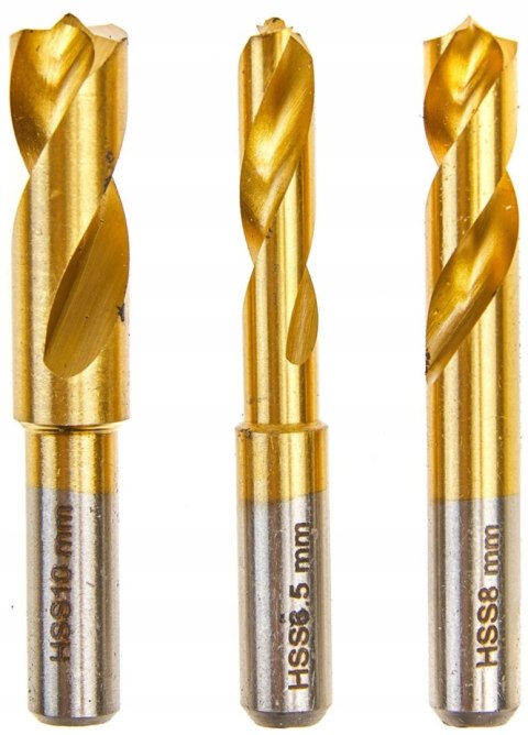 WIERTŁA DO ZGRZEWÓW PUNKTOWYCH SPAWÓW 6.5 8 10 MM