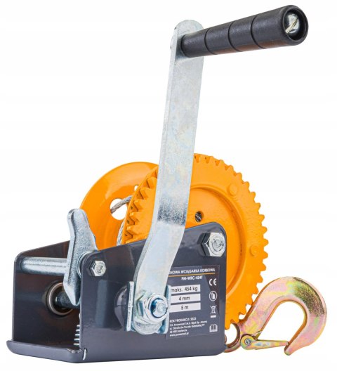 Wciągarka linowa Powermat 454 kg 5 m 4 mm