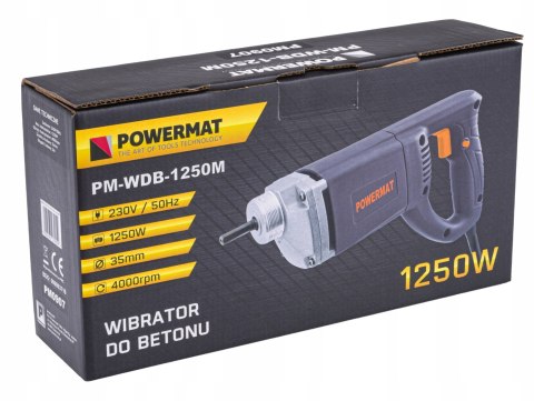 Wibrator do betonu Powermat 1250 W 4000 obr./min