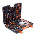 ZESTAW NARZĘDZI 144 el WALIZKA NARZĘDZIOWA KLUCZE