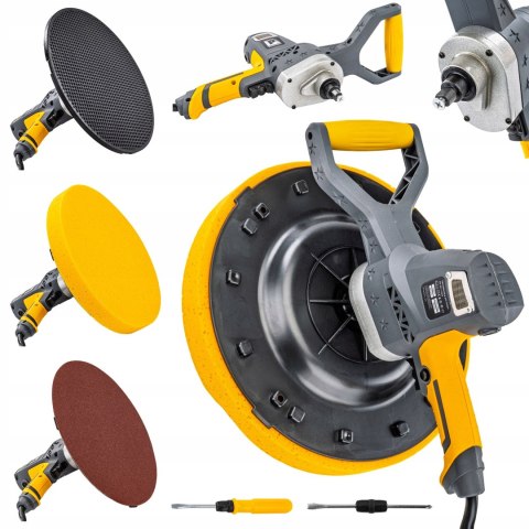 Zacieraczka do tynków Powermat 1100 W 380 mm z regulacją prędkości