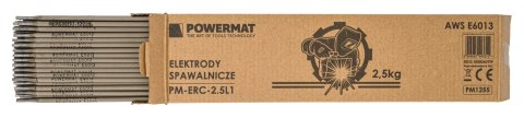 Elektroda spawalnicza Powermat rutylowa 2,5 mm 2,5 kg