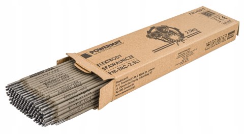 Elektroda spawalnicza Powermat rutylowa 2,5 mm 2,5 kg