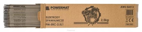 Elektroda spawalnicza Powermat rutylowa 2,5 mm 2,5 kg