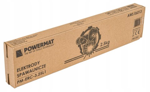 Elektroda spawalnicza Powermat rutylowa 3,25 mm 2,5 kg