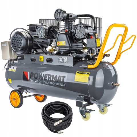 Kompresor olejowy Powermat PM-KO-100T-400V 100 l 8 bar