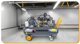 Kompresor olejowy Powermat PM-KO-100T-400V 100 l 8 bar