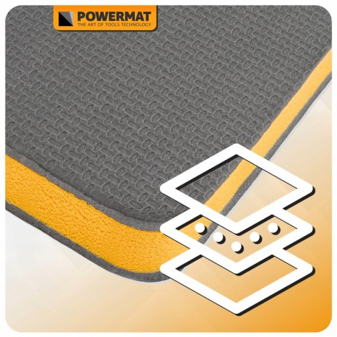 MATA WARSZTATOWA LEŻANKA SKŁADANA OCHRONNA POD KOLANA PIANKA EVA 117x40x3CM