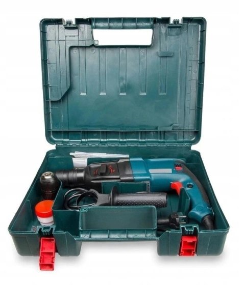 MŁOTOWIERTARKA MŁOT UDAROWY WIERTARKA SDS+ MOCNA 3050W WALIZKA DUŻY ZESTAW