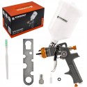 PISTOLET LAKIERNICZY DO MALOWANIA LAKIEROWANIA HVLP 1,4 MM ZBIORNIK 600 ML