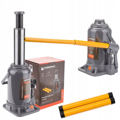 PODNOŚNIK SAMOCHODOWY HYDRAULICZNY SŁUPKOWY BUTELKOWY ZAWÓR LEWAREK 20 TON