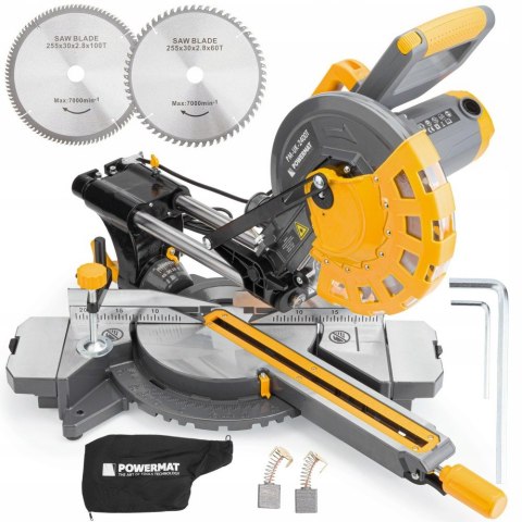 Piła ukośnica Powermat 2400 W 255 mm