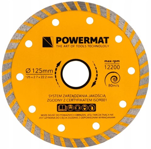 Przecinarka ręczna Powermat 1400 W