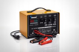 ROZRUCH 12/24V PROSTOWNIK SAMOCHODOWY Z ROZRUCHEM DO ŁADOWANIA MOC 40A LCD