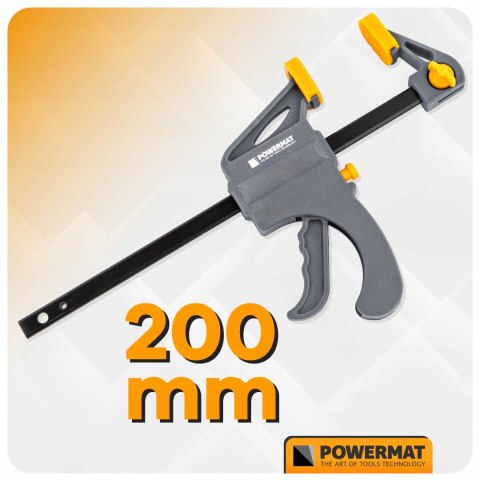 ŚCISK STOLARSKI ZACISK DŹWIGNIOWY 100x35 MM SZYBKOZACISKOWY AUTOMATYCZNY