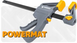 ŚCISK STOLARSKI ZACISK DŹWIGNIOWY 250x60 MM SZYBKOZACISKOWY AUTOMATYCZNY