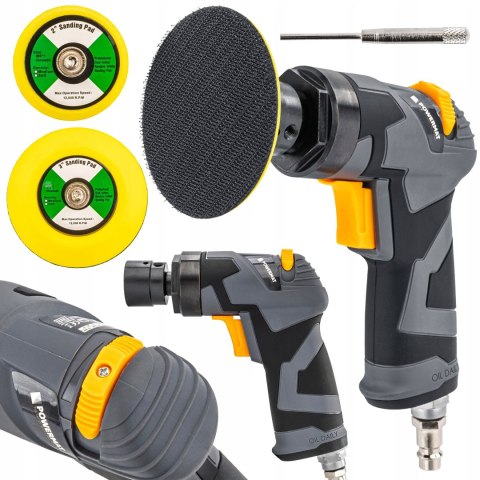 SZLIFIERKA MIMOŚRODOWA POLERKA PNEUMATYCZNA KĄTOWA 1/4" 6BAR 20000 OBR./MIN