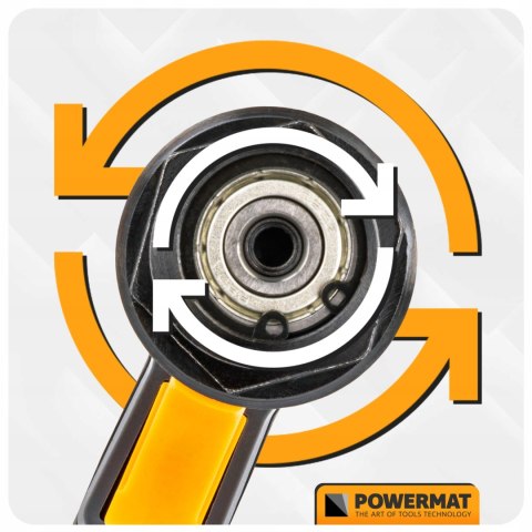 SZLIFIERKA MIMOŚRODOWA POLERKA PNEUMATYCZNA KĄTOWA 1/4" 6BAR 20000 OBR./MIN