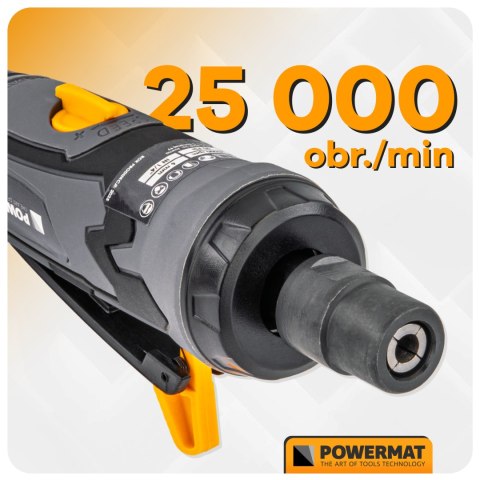 SZLIFIERKA PNEUMATYCZNA PROSTA TRZPIENIOWA PORĘCZNA 25 000 OBR./MIN