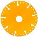 TARCZA DIAMENTOWA UNIWERSALNA DO METALU DREWNA CEGIEŁ CERAMIKI PCV 125 MM