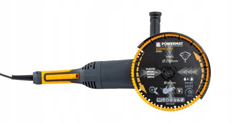 TARCZA DIAMENTOWA UNIWERSALNA DO METALU DREWNA CEGIEŁ CERAMIKI PCV 230 MM