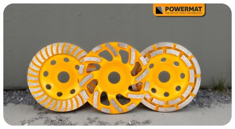 TARCZA GARNKOWA DIAMENTOWA DO SZLIFOWANIA BETONU KAMIENIA SEGMENTOWA 125MM