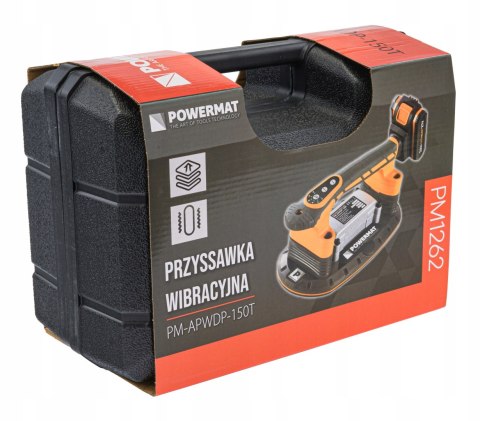 Wibrator do poziomowania płytek Powermat 600 W 2x akumulator 21 V