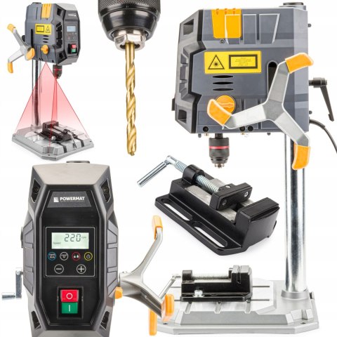 Wiertarka stołowa Powermat 230 V 1000 W