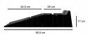 NAJAZDY SAMOCHODOWE 2 SZT WARSZTATOWE RAMPY NAJAZDOWE SZEROKIE 3T