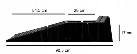 NAJAZDY SAMOCHODOWE 2 SZT WARSZTATOWE RAMPY NAJAZDOWE SZEROKIE 3T