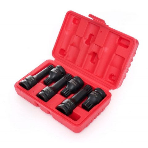 NASADKI UDAROWE 1/2" 6 szt. M14 M16 M18 WALIZKA KRAFT&DELE KD11761