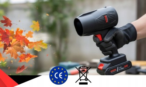 ODKURZACZ DO LIŚCI ŚNIEGU AKUMULATOROWY DMUCHAWA OGRODOWA AKUMULATOROWA