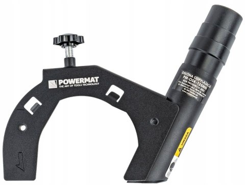 OSŁONA PRZYSTAWKA PRZECIWPYŁOWA ODSYSAJĄCA DO SZLIFIERKI KĄTOWEJ 115-125 MM