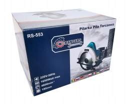 PILARKA PIŁA TARCZOWA RĘCZNA DO DREWNA LASER 1650W