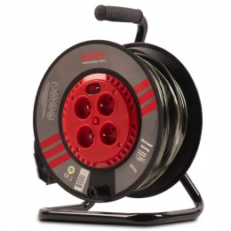 Pp 25m 3x2,5 PRZEDŁUŻACZ BĘBNOWY NA BĘBNIE ZWIJAK