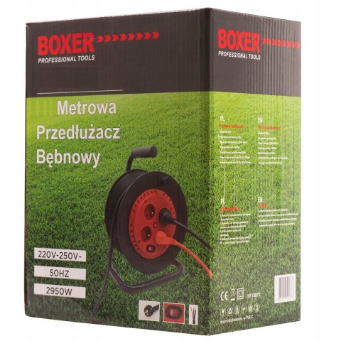 Pp 25m 3x2,5 PRZEDŁUŻACZ BĘBNOWY NA BĘBNIE ZWIJAK