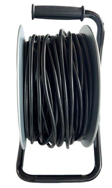 Przedłużacz bębnowy, ogrodowy RANGERS 50 m 4 szt. gniazd niebieski