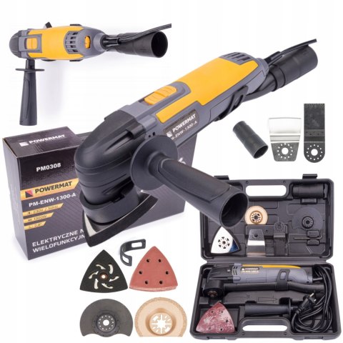 Szlifierka wielofunkcyjna sieciowe Powermat 1300 W 230 V