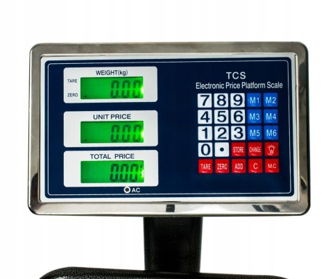 WAGA PLATFORMOWA MAGAZYNOWA 300kg 40x50cm SKLEPOWA