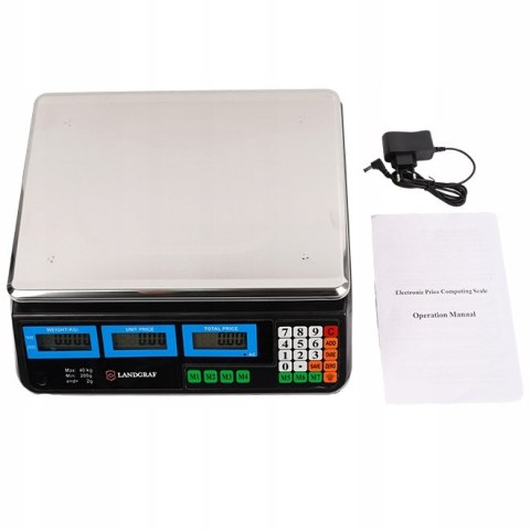 Waga Sklepowa |Landgraf 40 kg x 2 g