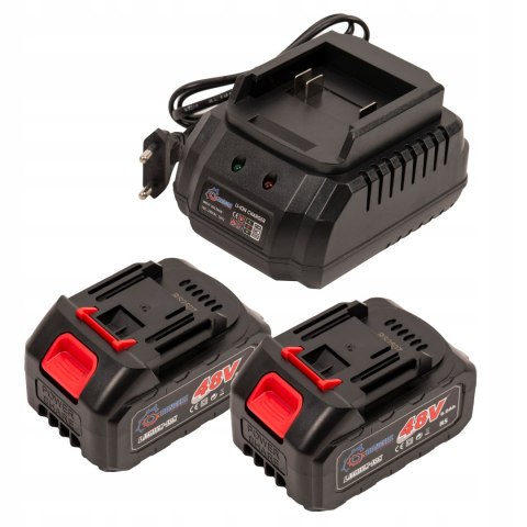 ZESTAW NARZĘDZI AKUMULATOROWYCH WKRĘTARKA 48V KLUCZ UDAROWY SZLIFIERKA 3W1