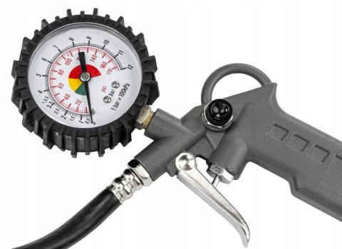 ZESTAW NARZĘDZI PNEUMATYCZNYCH DO KOMPRESORA SPRĘŻARKI WĄŻ AKCESORIA 6 EL.