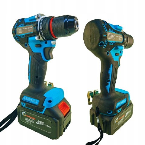 Zestaw elektronarzędzi akumulatorowych 24/48V 5Ah wkrętarka, szlifierka 2w1