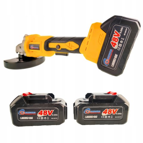 Zestaw narzędzi akumulatorowych 3W1 6Ah WKRĘTARKA SZLIFIERKA KLUCZ 48V