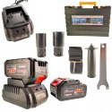 Zestaw narzędzi akumulatorowych 3W1 6Ah WKRĘTARKA SZLIFIERKA KLUCZ 48V