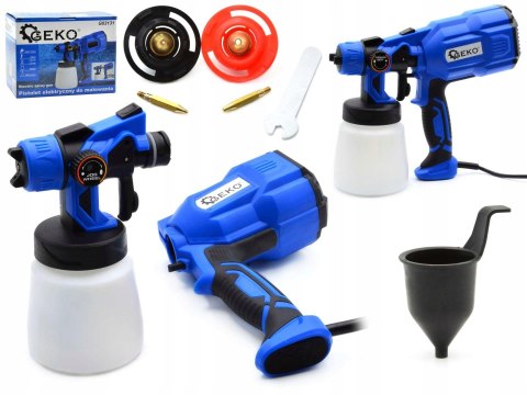 AGREGAT ELEKTRYCZNY PISTOLET NATRYSKOWY MALARSKI 1,8 I 2,5MM + NASADKI