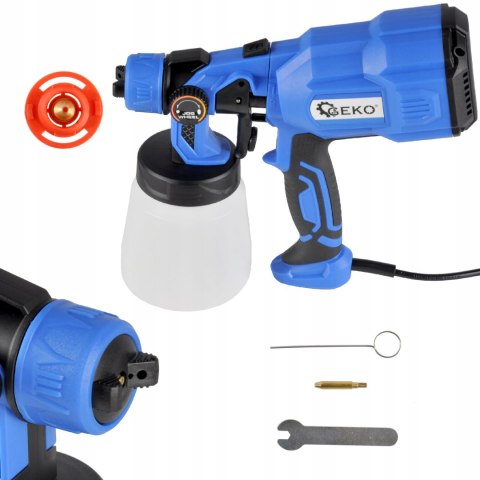 AGREGAT ELEKTRYCZNY PISTOLET NATRYSKOWY MALARSKI 1,8 I 2,5MM + NASADKI