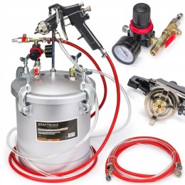 AGREGAT PNEUMATYCZNY MALARSKI 8L PISTOLET DO MALOWANIA LAKIERNICZY