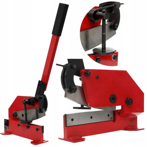 KRAFT&DELE GILOTYNA PRZECINARKA RĘCZNA 5'' NOŻYCE DO BLACHY PRĘTÓW KD1588