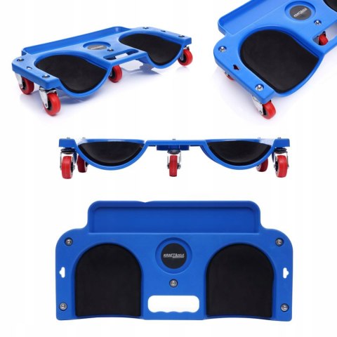 LEŻANKA KLĘCZNIK WARSZTATOWY SERWISOWY POD KOLANA NA KÓŁKACH KRAFT&DELE